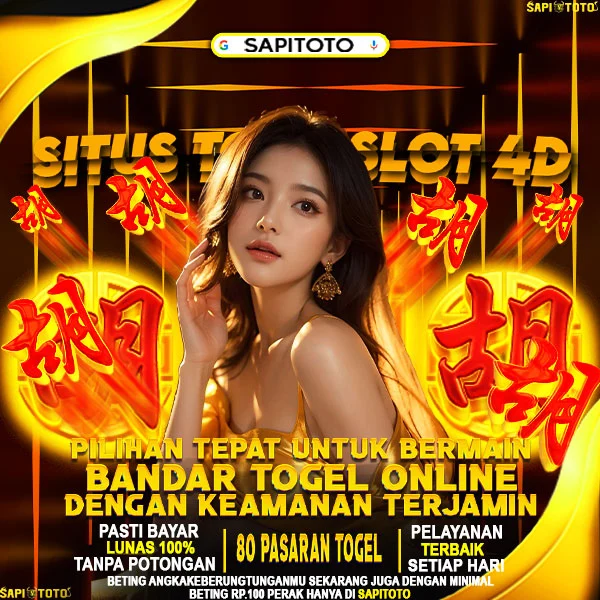 SAPITOTO ✈️ Daftar Situs Toto Slot 4D Dan Bandar Togel Online VIral #1 Platform Terpercaya